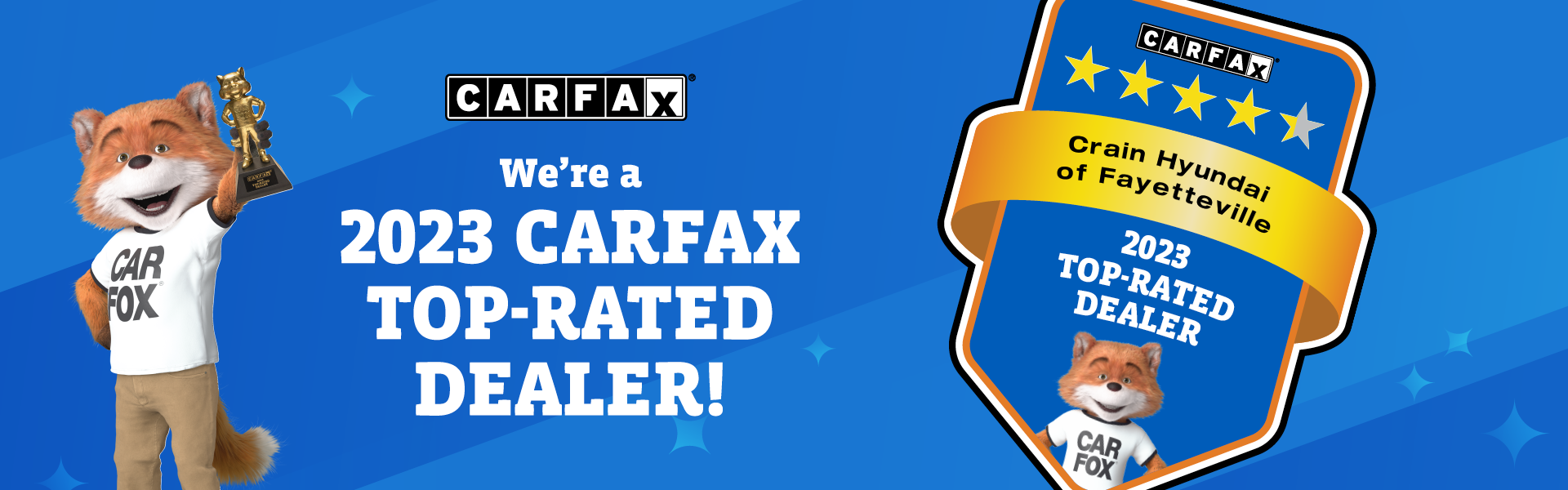 2023 CARFAX Top-Rated Dealer